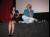 Cody and Holland get comfy on the stage