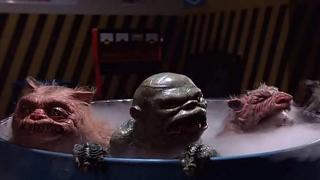 The monsters from Ghoulies lurking