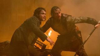 James McAvoy and Daniel Radcliffe struggle to survive in Victor Frankenstein