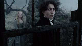 Johnny Depp and Christina Ricci in Sleepy Hollow 