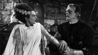 The monster meets his mate in Bride of Frankenstein