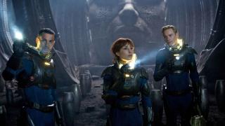 Logan Marshall-Green, Noomi Rapace, Michael Fassbender, Prometheus