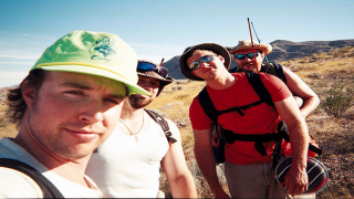 The four ill-fated campers from The Phoenix Tapes '97